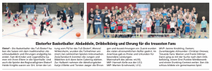 Abschlussdaddeln Team Ebstorf Knights vom 30.04.2019