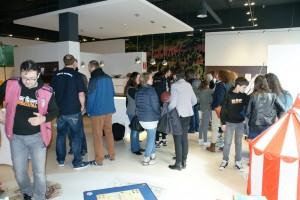 08.04.2017 / Besuch des Hauptsponsors Designer Outlet Soltau mit den Heide Knights und seinen Fans