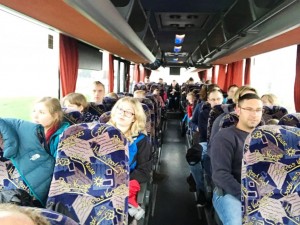 12.04.2017: Spalierstehen beim Bundesligaspiel / Busfahrt nach Braunschweig mit der U10
