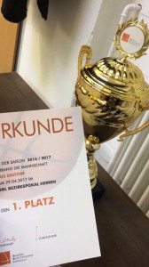 29.04.2017: BBL-Pokal 2017 / Sieger Ebstorf Heide Knights