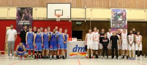 WE 01.09.18 / Heide Basketball Cup / Mannschaften Platz 1 (Eimsbütteler TV) und 2 (Ebstorf Heide Knights)