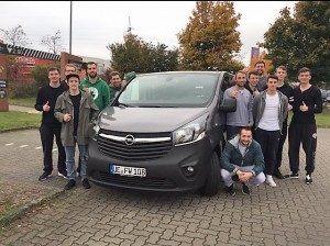 WE 14.10.2017  / Spielbericht Heide Knights / Los geht es nach Rendsburg mit der Unterstützung von FahrWerk Opel aus Uelzen